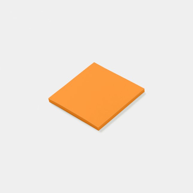 Amber (SAE/ECE) (fast färg) Post-it Block (Vinklad)
