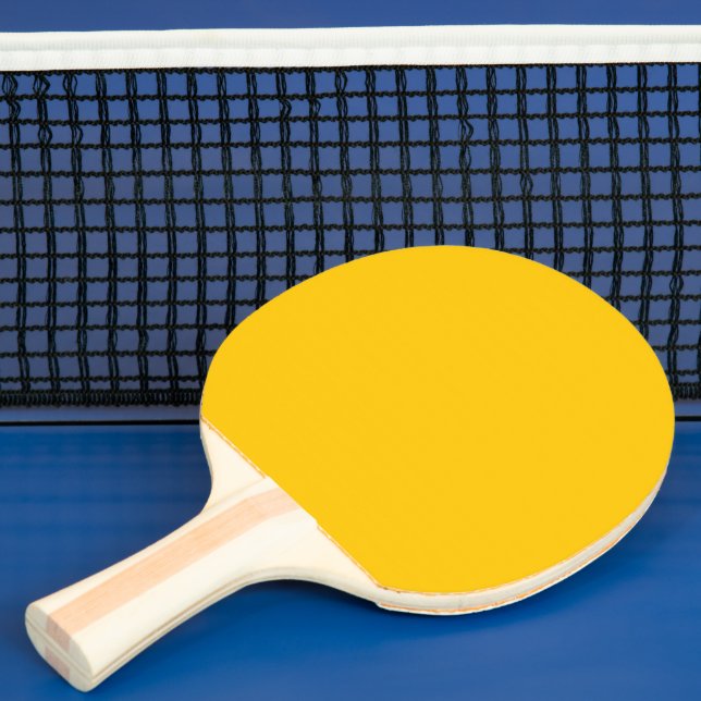 Amber Solid Färg Anpassa den Pingisracket (Insitu)
