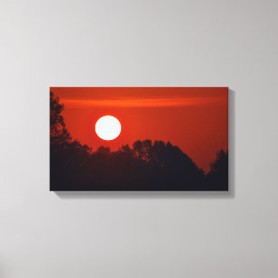 Amber Sunrise Canvastryck