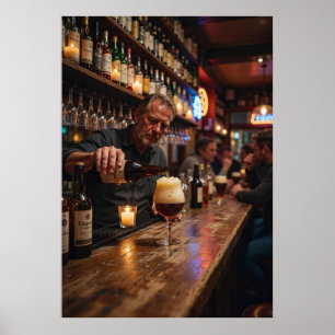 Amber Taverns glöd och tyst ritual affisch