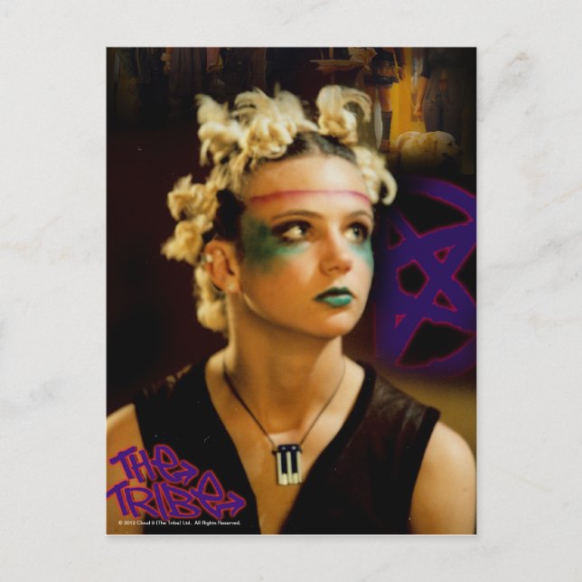 Amber the Tribe Vykort (Framsida)