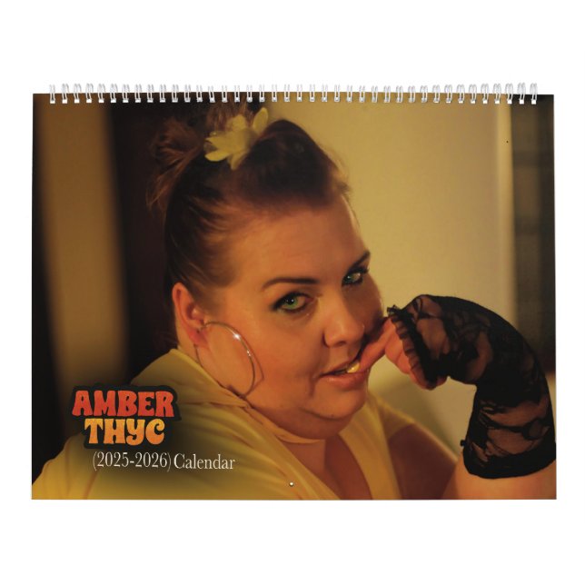 Amber Thyc's 2025 - 2026 Kalender (Omslag)