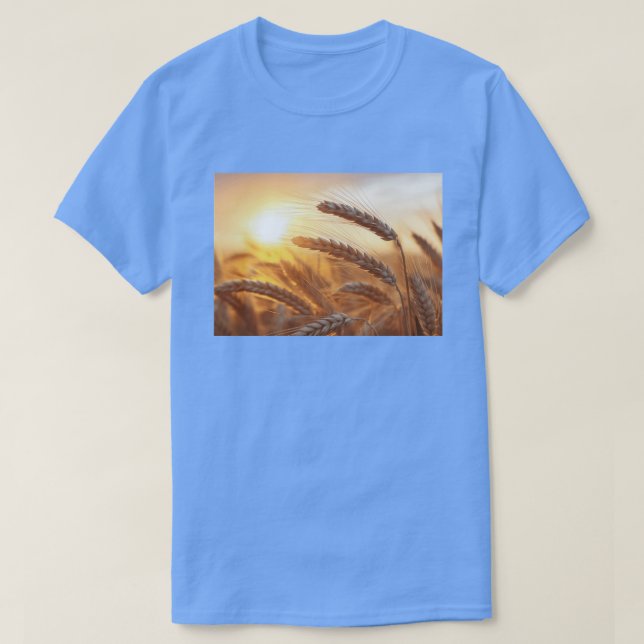 Amber Vinkart, minimalt botaniskt subducerat vete  T Shirt (Design framsida)