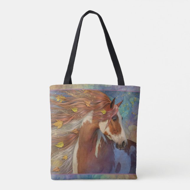 Amberfall Tote Bag Tygkasse (Baksida)