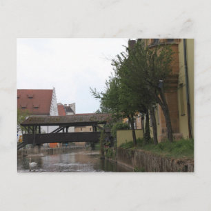 Amberg, bron över floden Vils Vykort