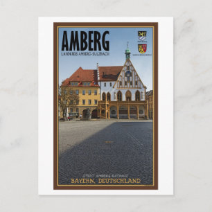 Amberg - Rathaus Vykort