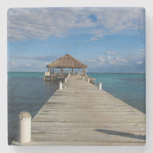 Ambergris Caye Belize Stenunderlägg
