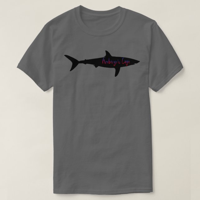 Ambergris Caye Belize T Shirt (Design framsida)