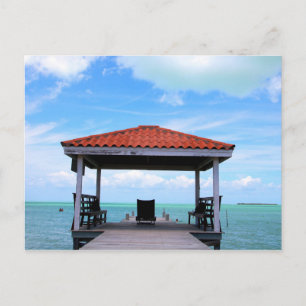 Ambergris Caye Secret Beach Vykort