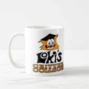 Ambidexter lokis nötkreaturhögskola kaffemugg