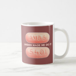Ambien gjorde mig att göra det kaffemugg