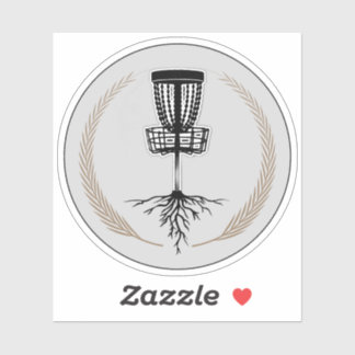 Ambiguefärgad skivhållare klistermärken