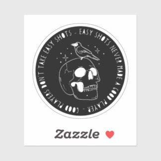 Ambiguefärgad skivhållare klistermärken