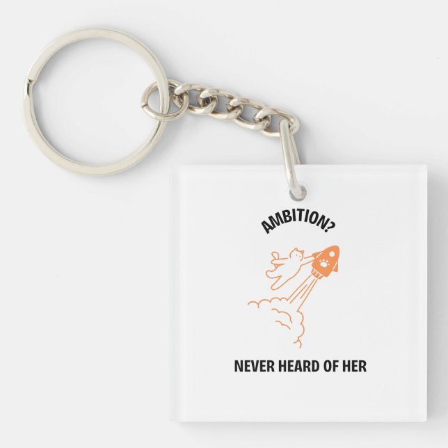 Ambition? Aldrig hört talas om Henne - Rolig Katt  (Framsidan)