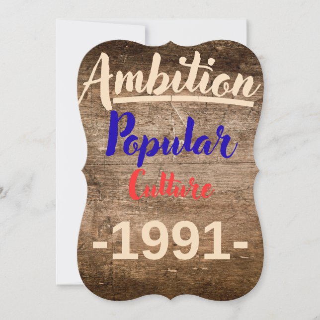 Ambition: Folkkultur (Framsida)