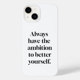 Ambition iphone case