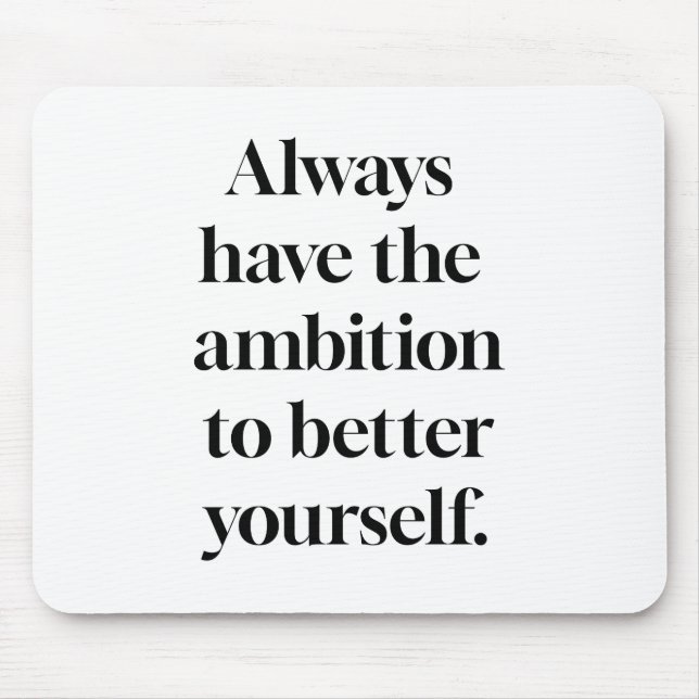 Ambition Mouse Pad Musmatta (Framsidan)