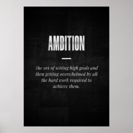 Ambition Poster