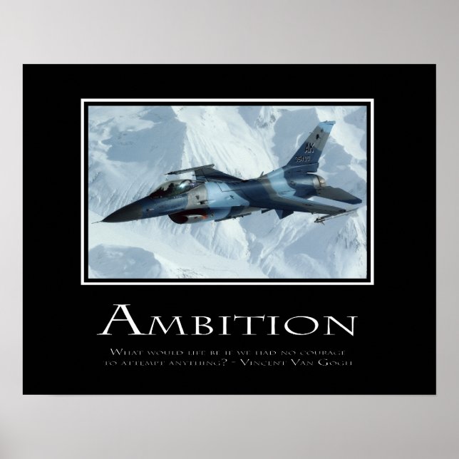 Ambition Poster (Framsidan)