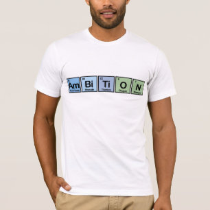 Ambition som göras av inslag t shirt