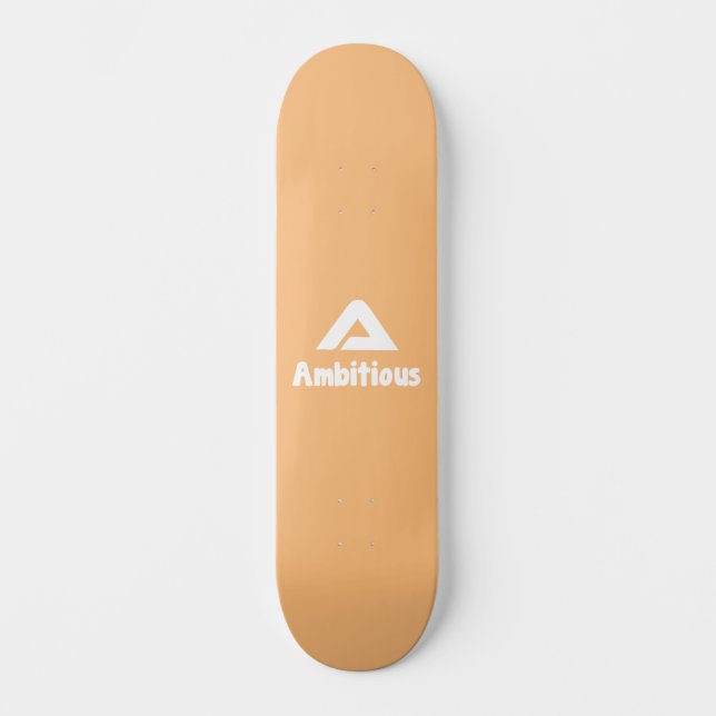 Ambitiös skateboard (Framsida)