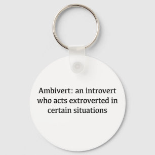 Ambivert Definition Nyckelring