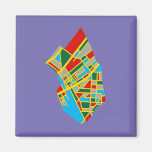 Ambler, PA Karta Magnet