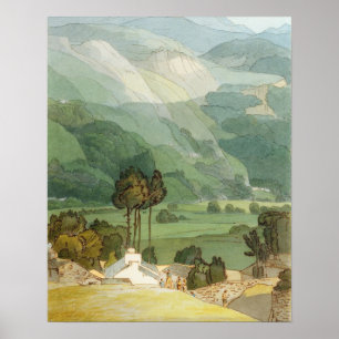 Ambleside, 1786 (med penna och bläck över grafit) poster