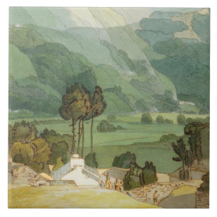 Ambleside 1786 (med skriva w/c och bläck över kakelplatta