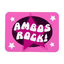 Ambo Driver Ambos Sten Funny Rosa Magnet