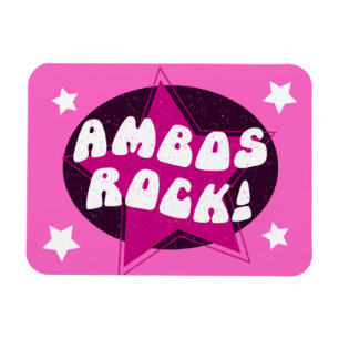 Ambo Driver Ambos Sten Funny Rosa Magnet