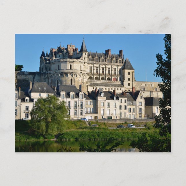 Amboise castle i Frankrike Vykort (Framsida)