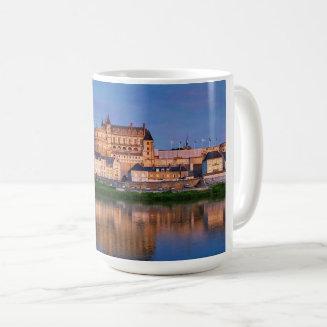 Amboise Castle, Loire Valley, Frankrike Kaffemugg (Framsida höger)