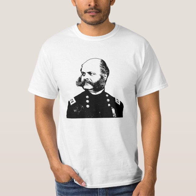 Ambrose Burnside Tee Shirt (Framsida)