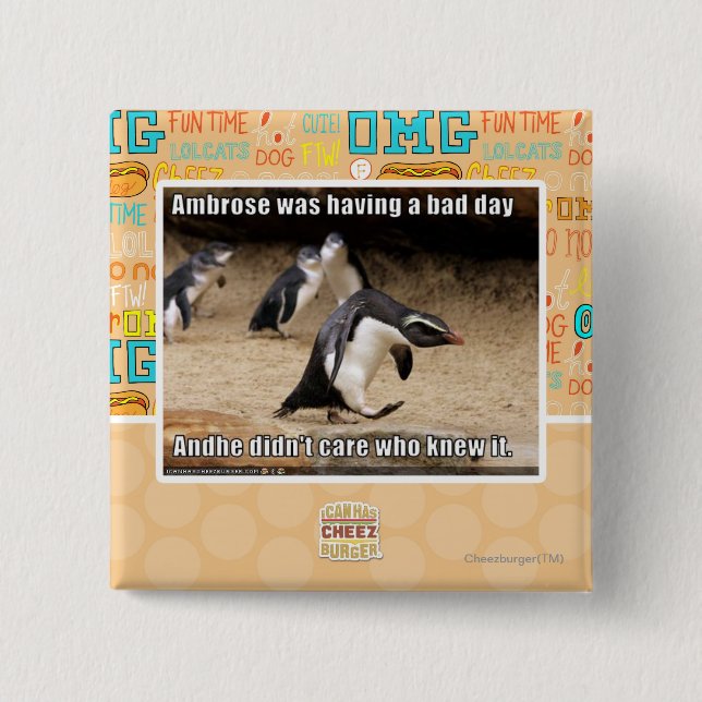 Ambrose hade en dåligadag knapp (Framsida)