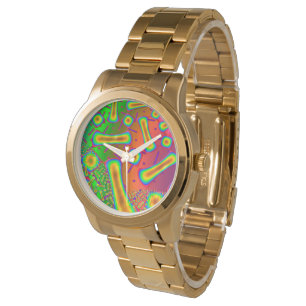 Ambrosia Dichroic Glass Fractal Armbandsur