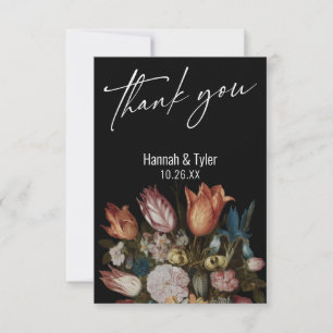 Ambrosius Bosschaert "Flowers in a Glass" Painting Tack Kort