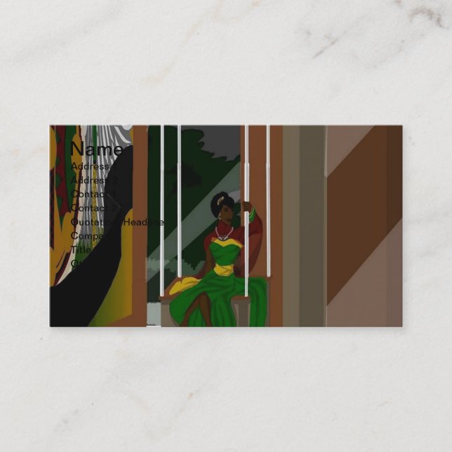 Ambry Purlieus Visitkort (Framsida)