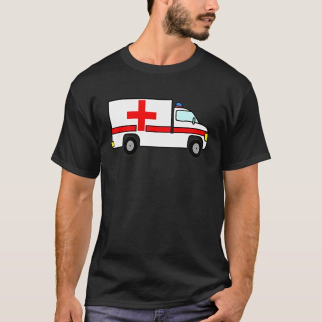 Ambulance Driver Ambulance Life Saver Ambulance T Shirt (Framsida)