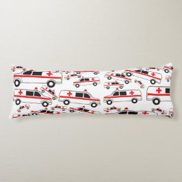 Ambulance Mönster Kroppskudde