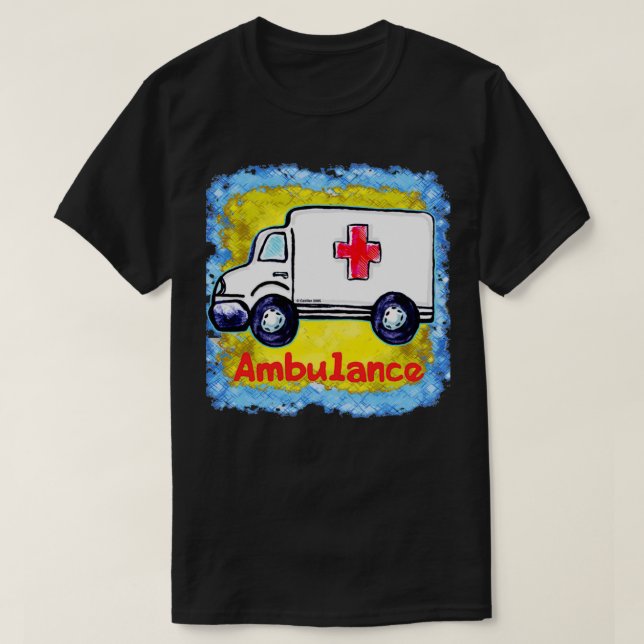 Ambulans 1 t shirt (Design framsida)