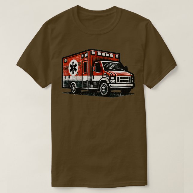 Ambulans 4 t shirt (Design framsida)