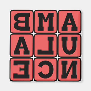 Ambulans, Akutet Fordon Magnet