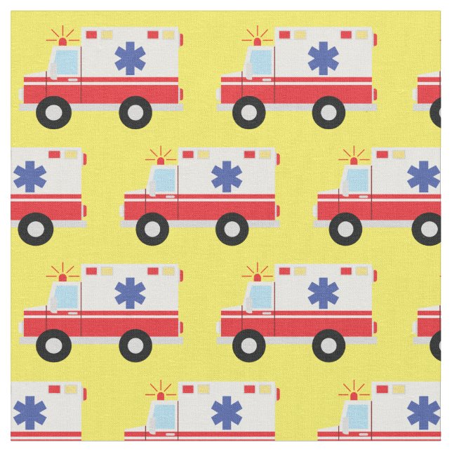 Ambulans EMT-Akut Fordon Tyg (Närbild)