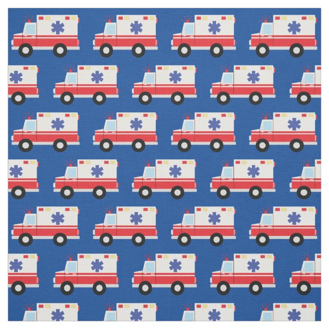 Ambulans EMT-Akut Fordon Tyg (Provkarta)