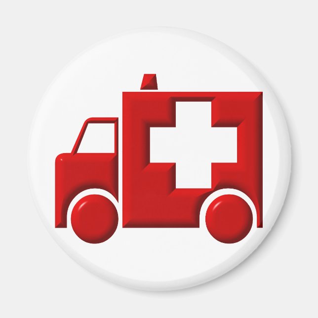 Ambulans/EMT Magnet (Framsidan)