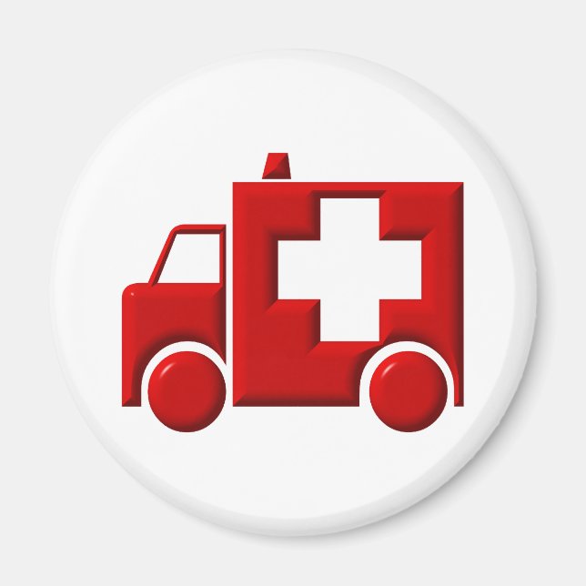 Ambulans/EMT Magnet (Framsidan)