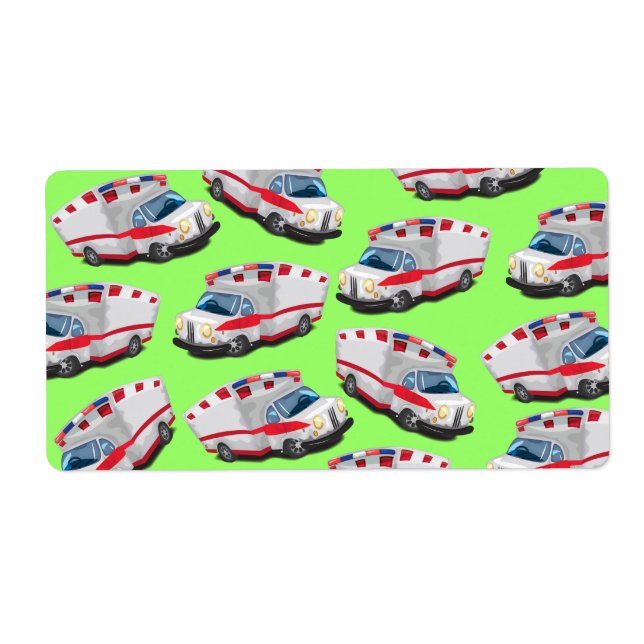 Ambulans Fraktsedel (Framsidan)