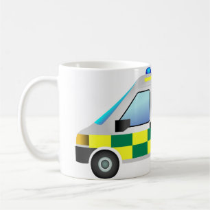 ambulans kaffemugg
