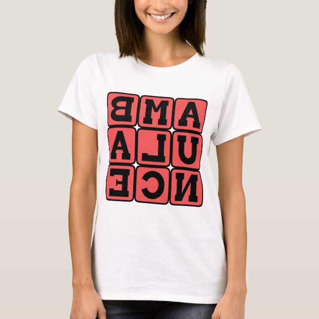 Ambulans, Nödfordon Tee Shirt (Framsida)